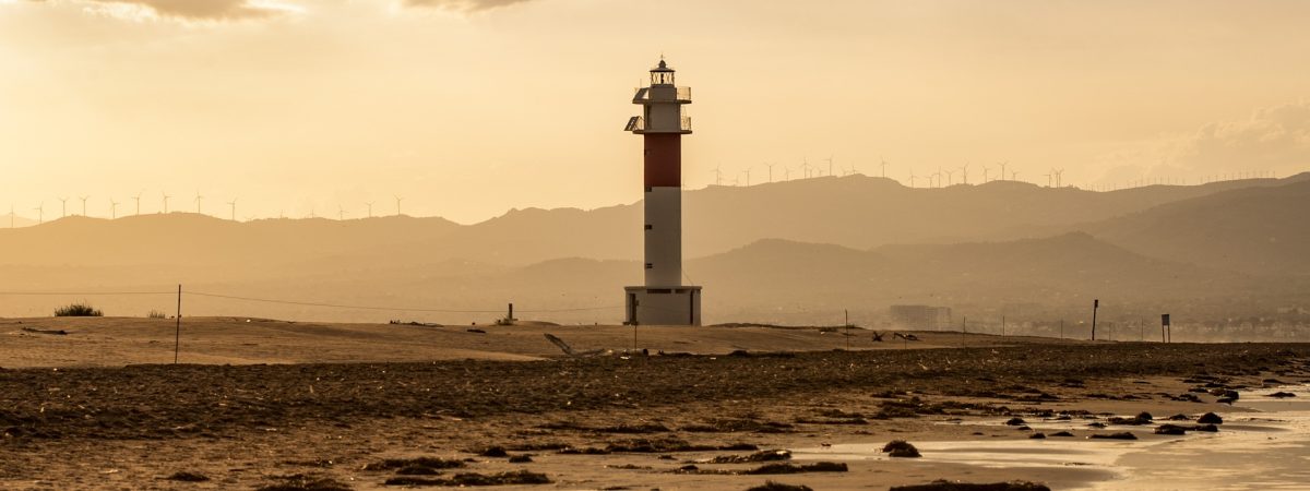 Le phare del Fangar au Delta de l'Èbre
