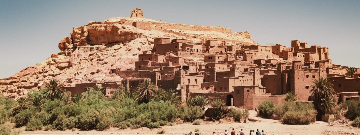 vue du village de Ksar ait Ben Haddou