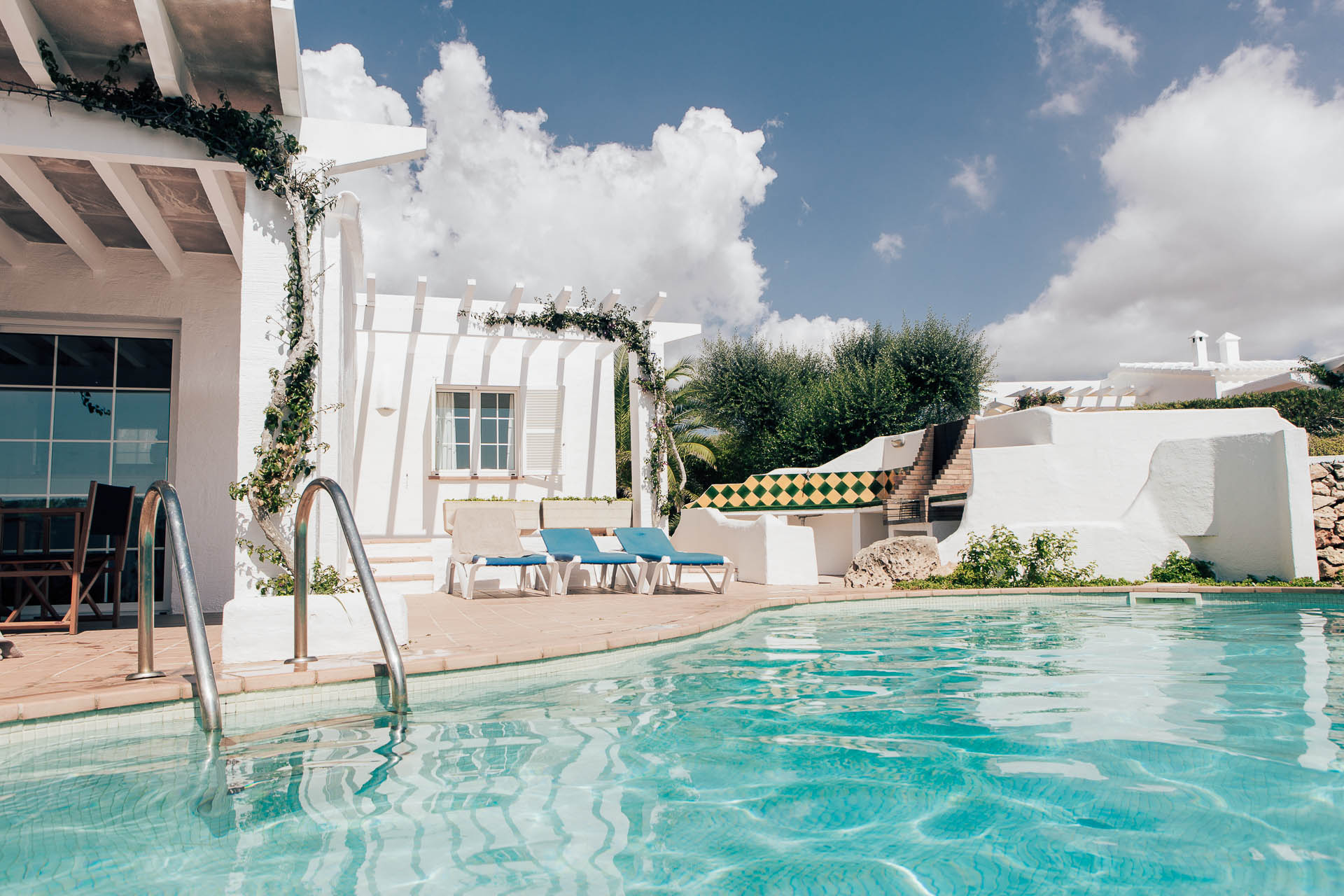 Piscine de l'appartement à Minorque