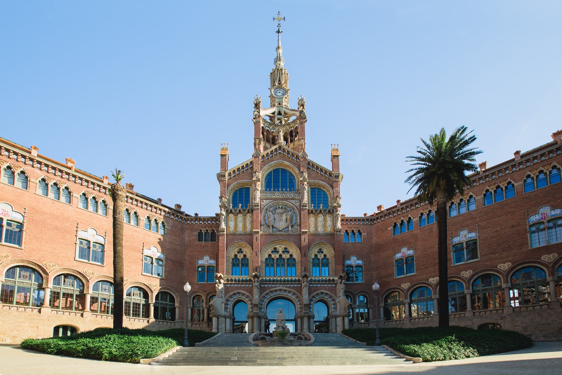 Façade de l'Hospital Sant Pau