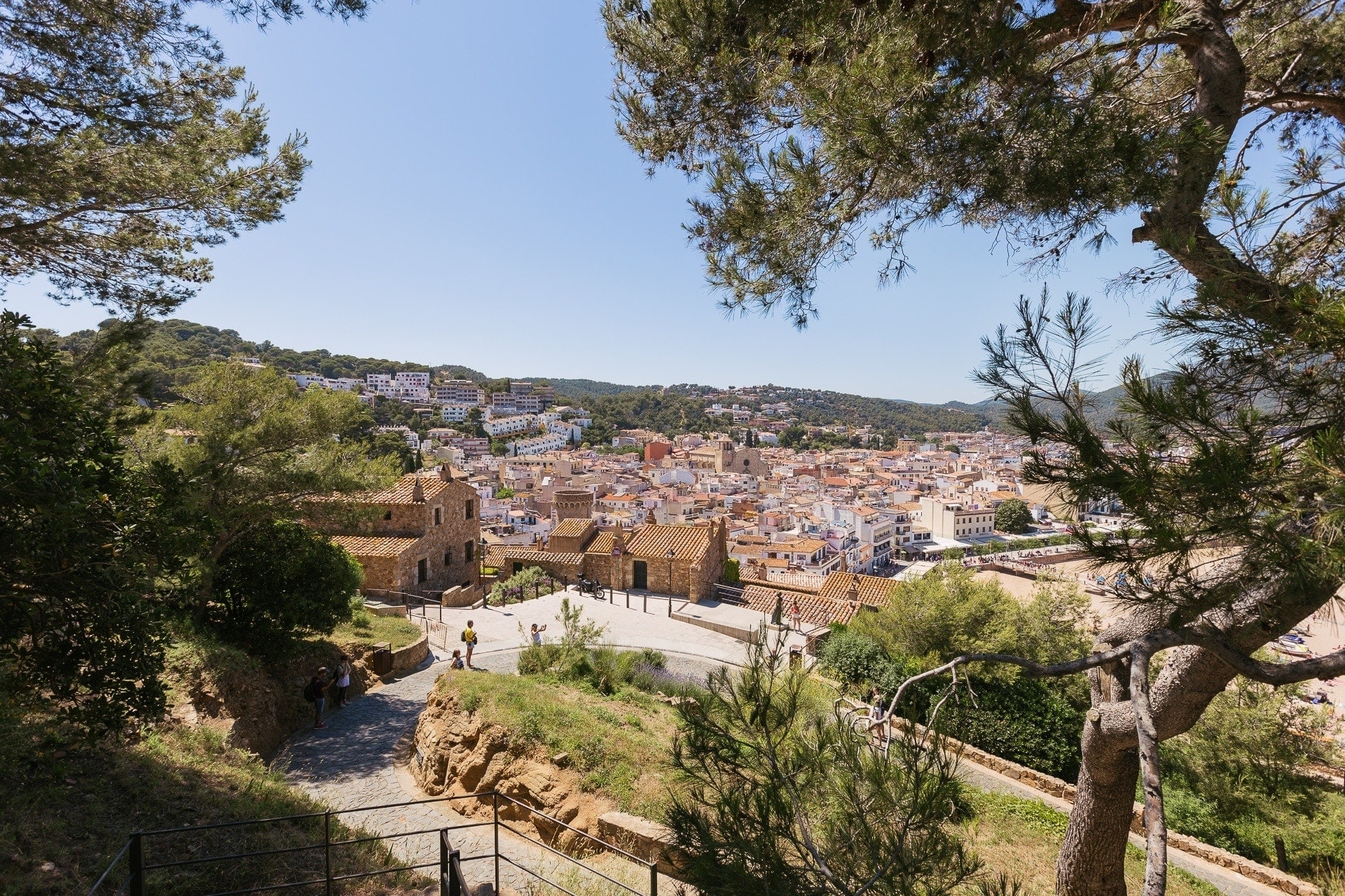 La Ville de Tossa de Mar en Catalogne