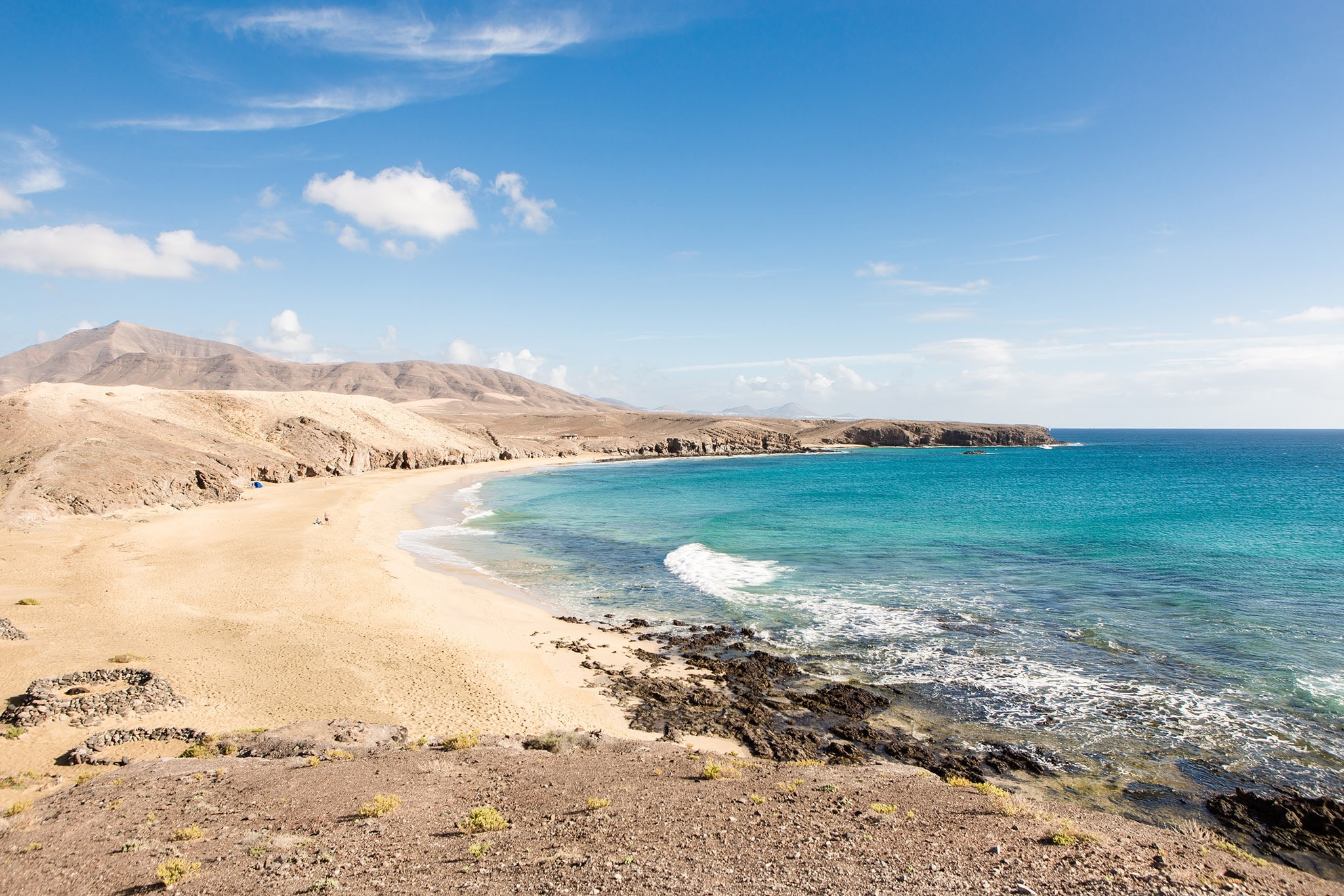 Lanzarote : Punta Papagayo, Salinas de Janubio & Los Hervideros